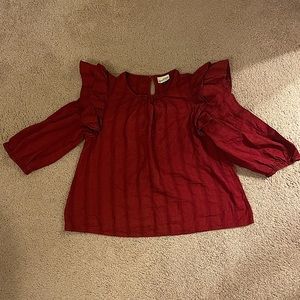 Universal Threads XL embroidered 3/4 sleeve top